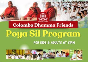 Monthly Poya Day Program