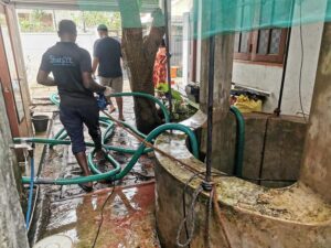 Well Cleaning and Flood Relief